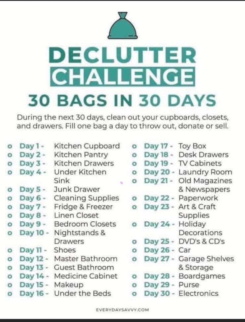 Declutter Challenge | EverydaySavvy.com